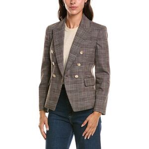 Tahari Asl Womens  Petite Blazer, Brown